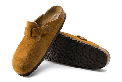 Boston Suede Soft Footbed