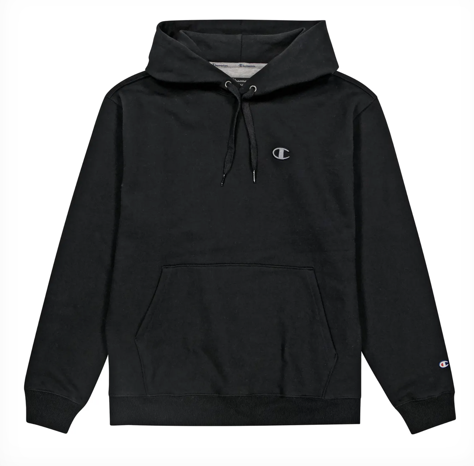 Champion super fleece black hoodie online