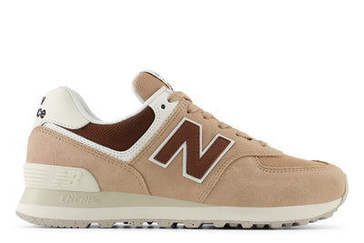 New balance 574 brown best sale