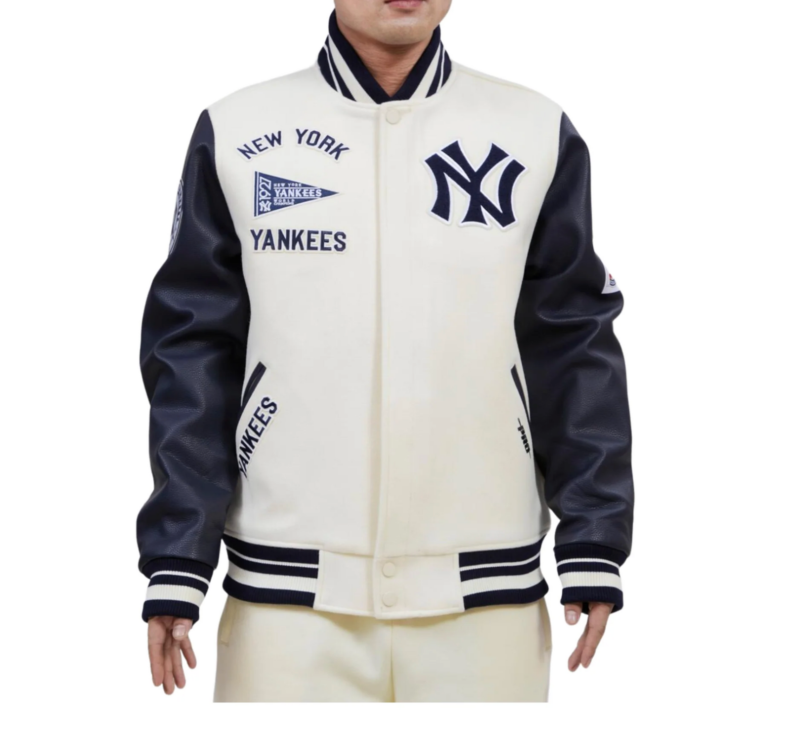 Majestic New York Yankees Varsity Jacket in 2023  Mens outdoor jackets, Varsity  jacket, Jackets men fashion