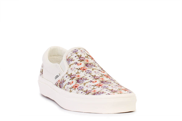 Vans slip 2024 on vintage floral