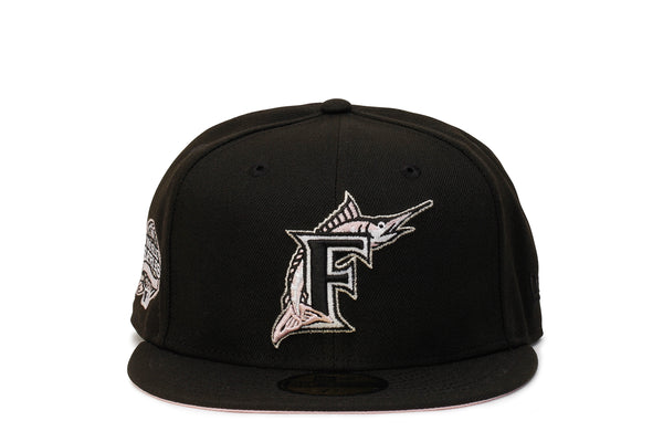 New Era Florida Marlins World Series 2003 Navy Pink Edition 59Fifty Fitted  Cap