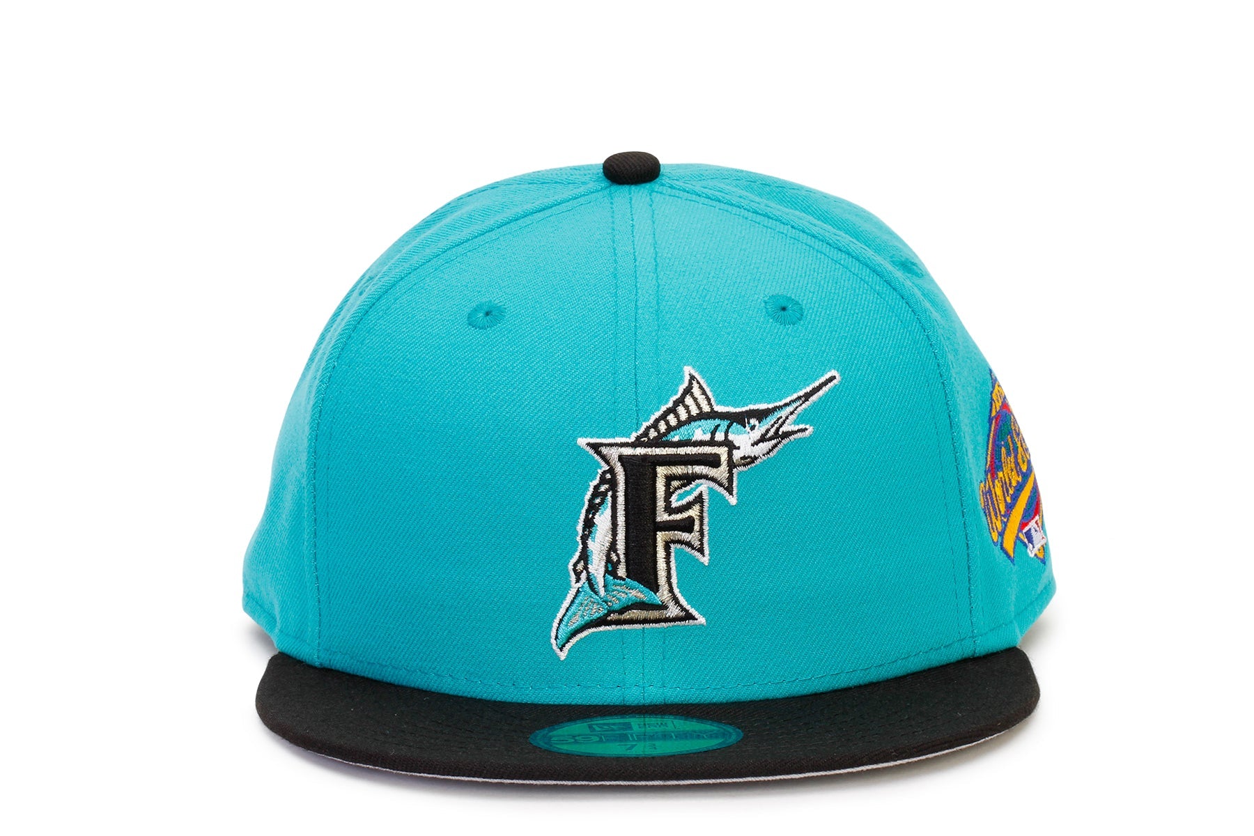 Florida Marlins New Era 1997 World Series Patch Wool 59FIFTY Fitted Ha