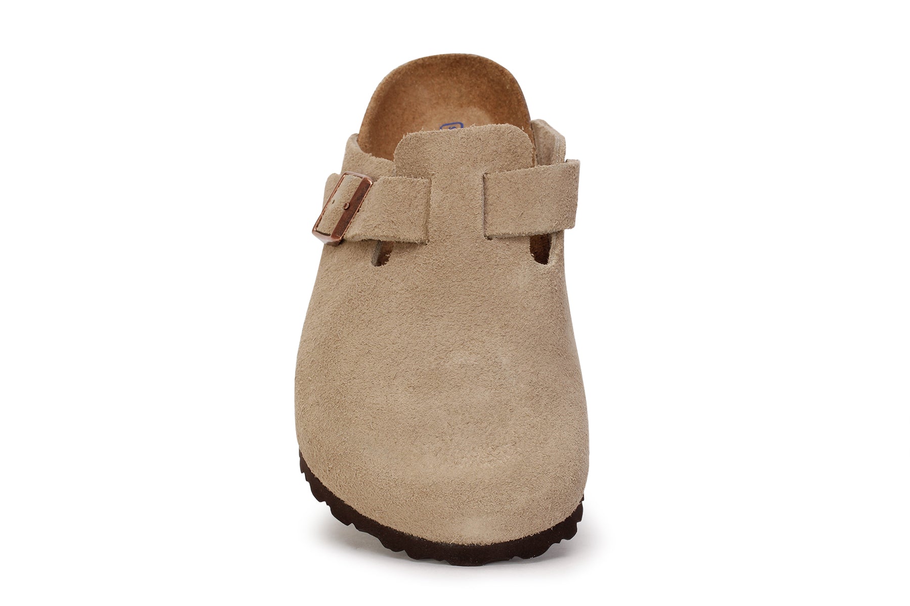 Birkenstock Boston Soft Footbed Suede Taupe / 46