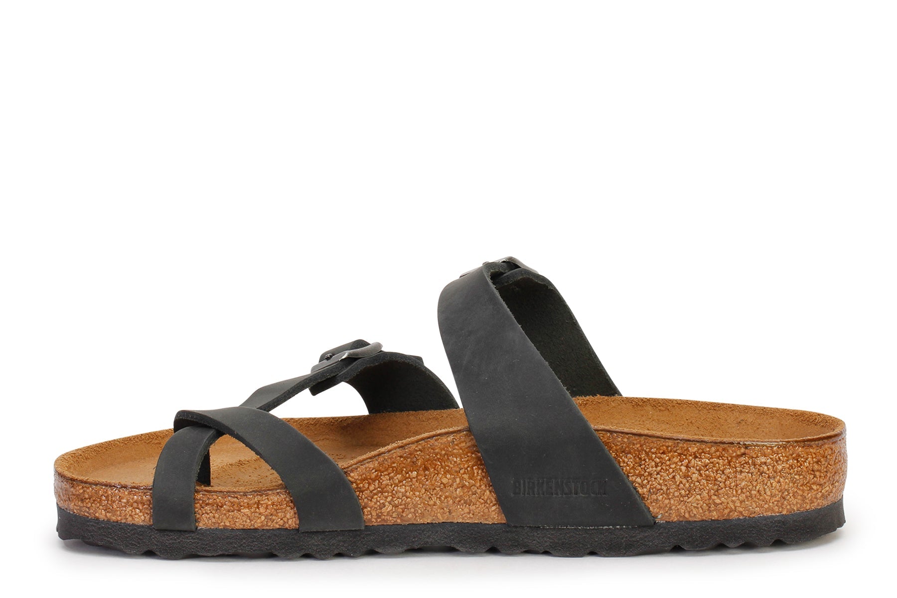 Birkenstock Mayari Birko-Flor Sandal Black sz 39 US 8-8.5 NEW | eBay