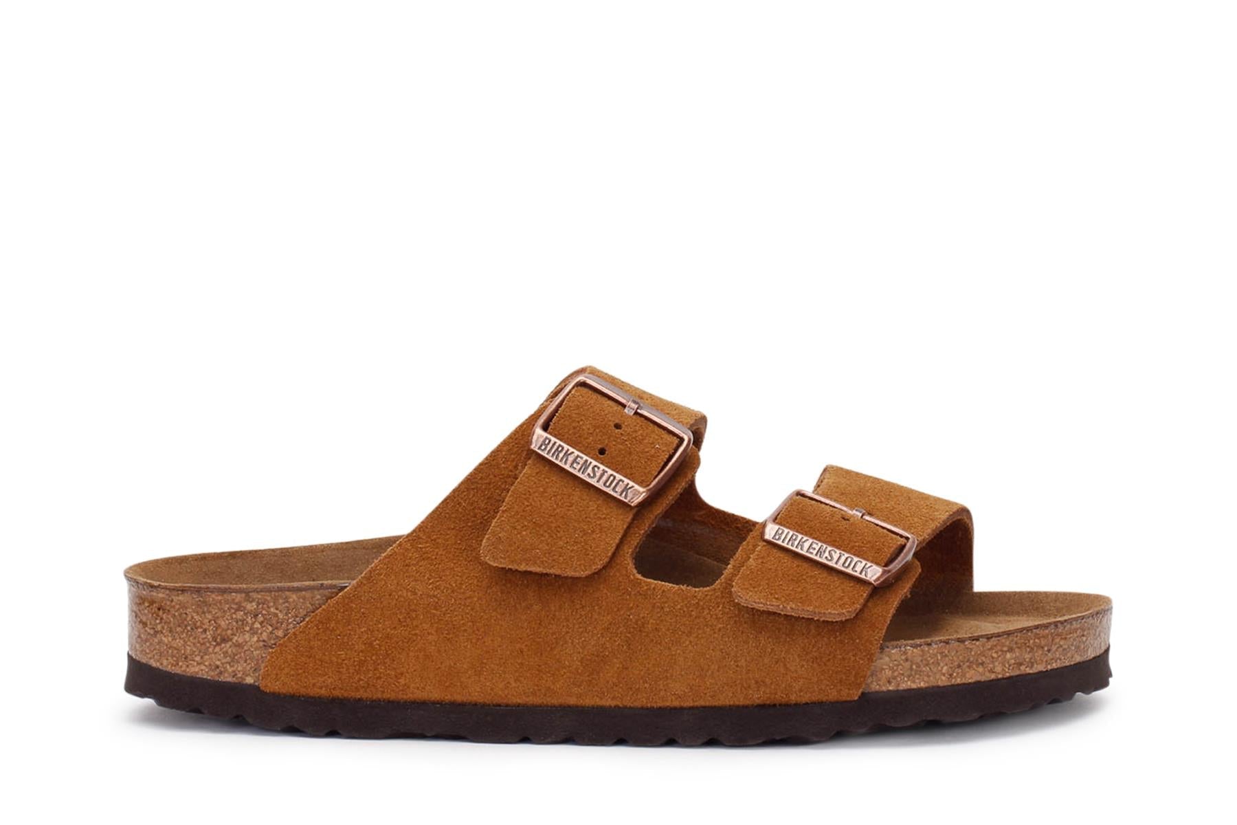 Arizona Soft Footbed Mink Suede Leather - Unisex Sandal (1009526)