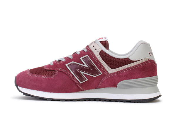 New balance 574 bordeaux femme best sale