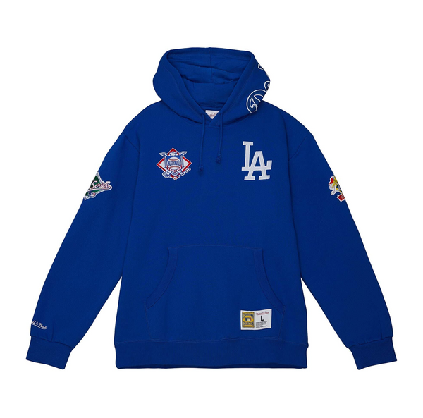 LA Dodgers Mitchell and Ness Fusion Fleece Hoodie XL NWT