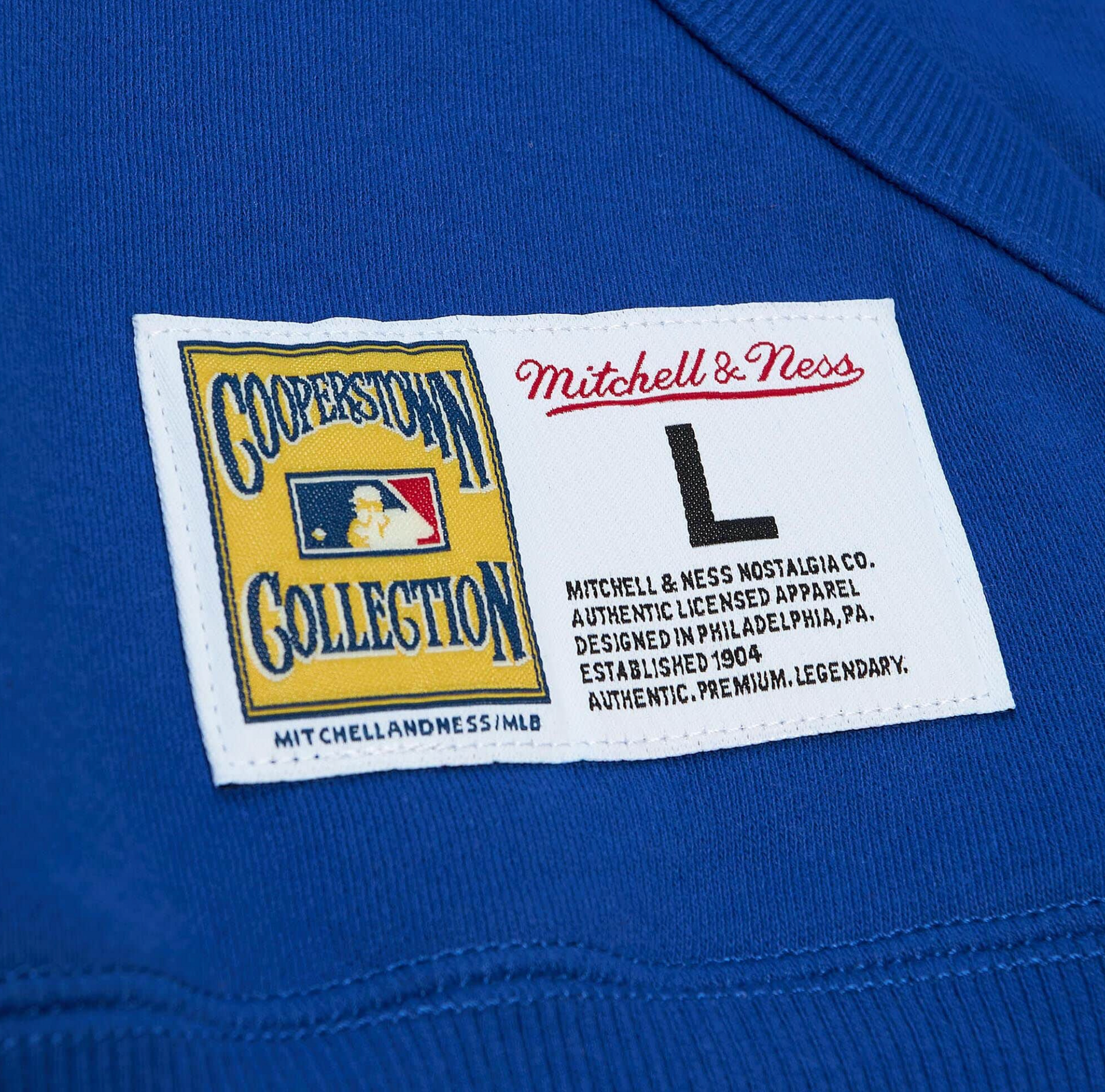 Men's Toronto Blue Jays Mitchell & Ness Royal Cooperstown Collection City  Collection Pullover Hoodie