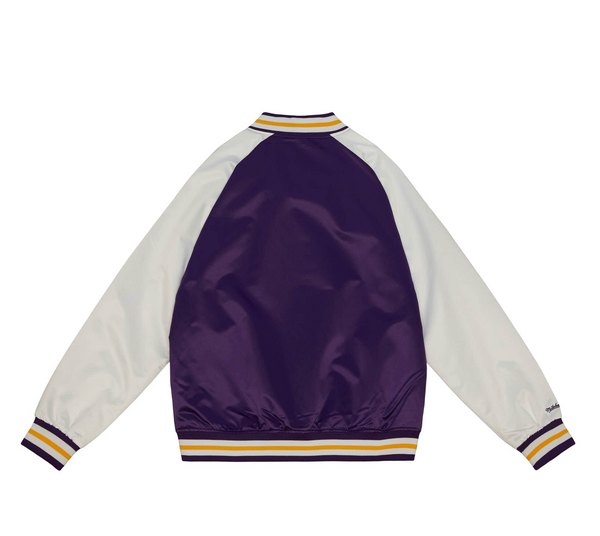 LA Lakers NBA Primetime Lightweight Satin Jacket