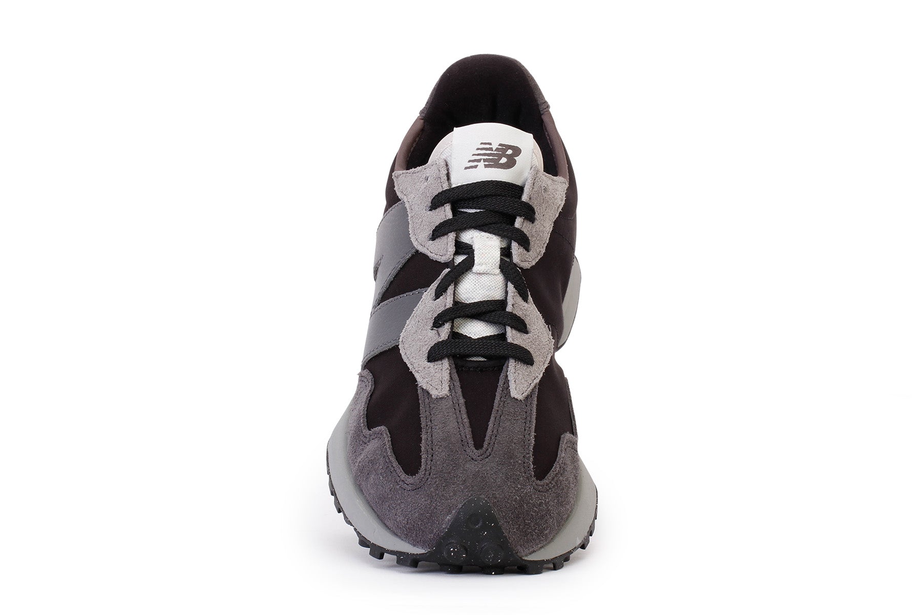 Mens New Balance 327 Athletic Shoe - Black / Grey Matter