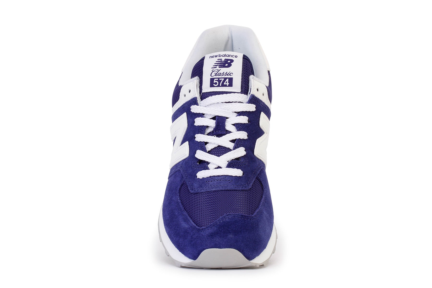 New Balance-574-Navy/White – Lucky Shoes