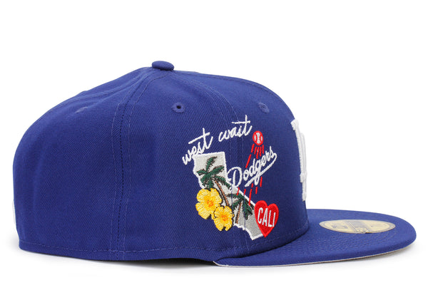 New Era Los Angeles Dodgers City Cluster 59FIFTY Fitted Hat