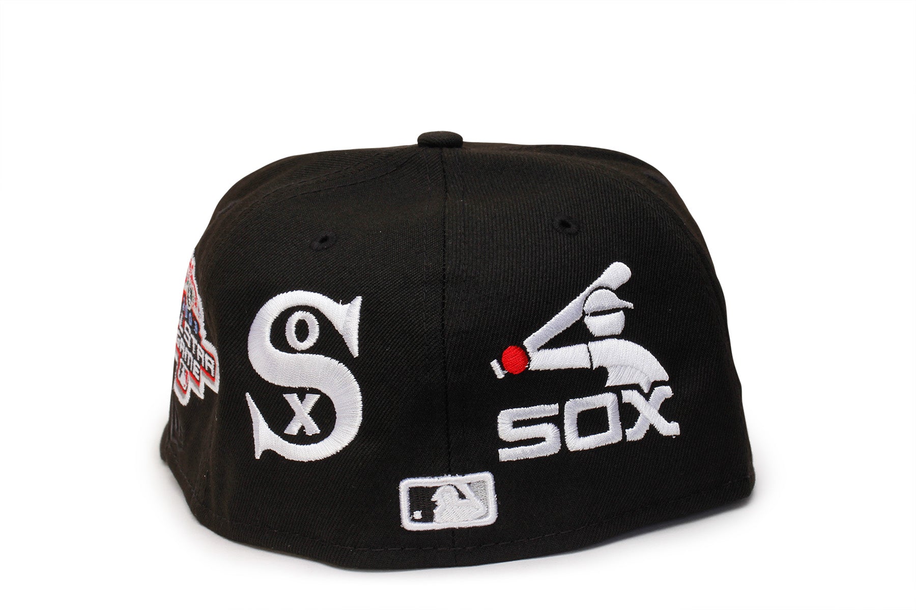 Chicago White Sox New Era Patch Pride 59FIFTY Fitted Hat - Black