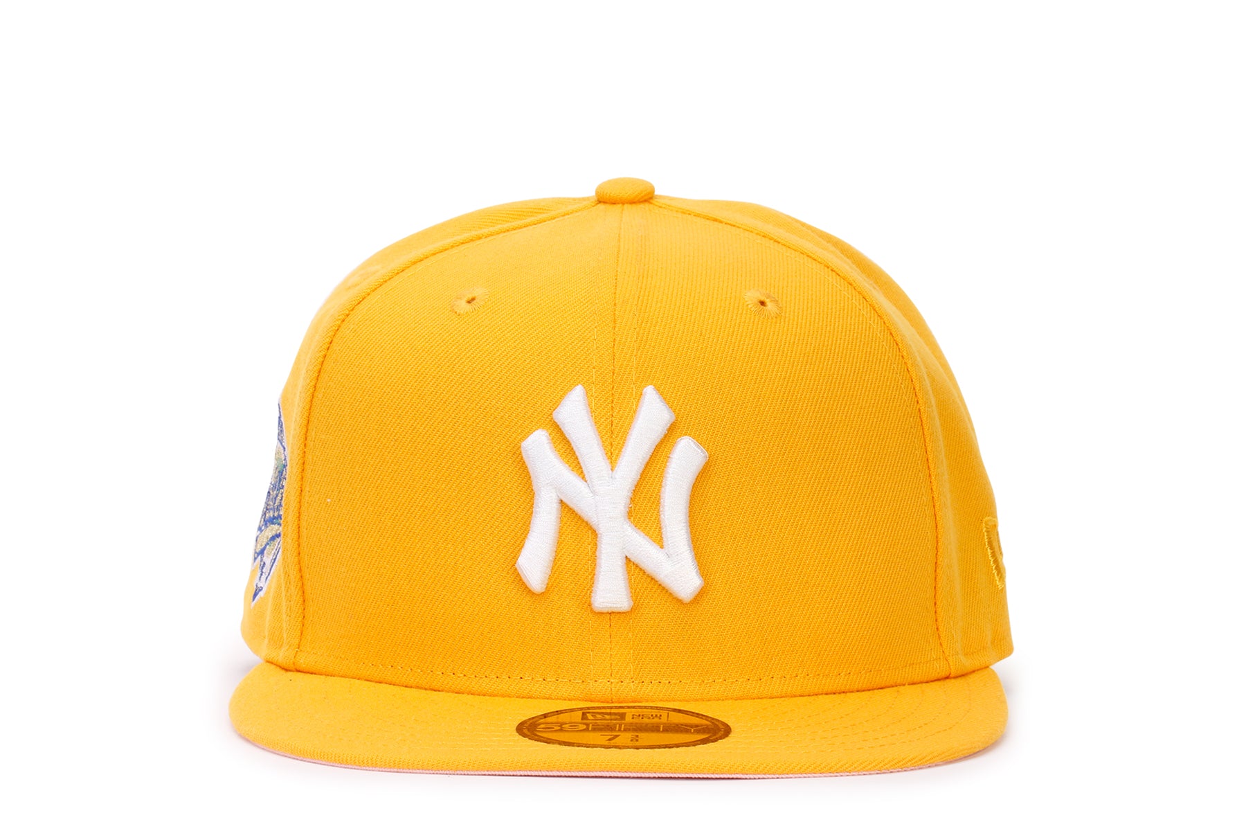 New York Yankees New Era 1996 World Series Metallic Gold Undervisor 59FIFTY  Fitted Hat - Black