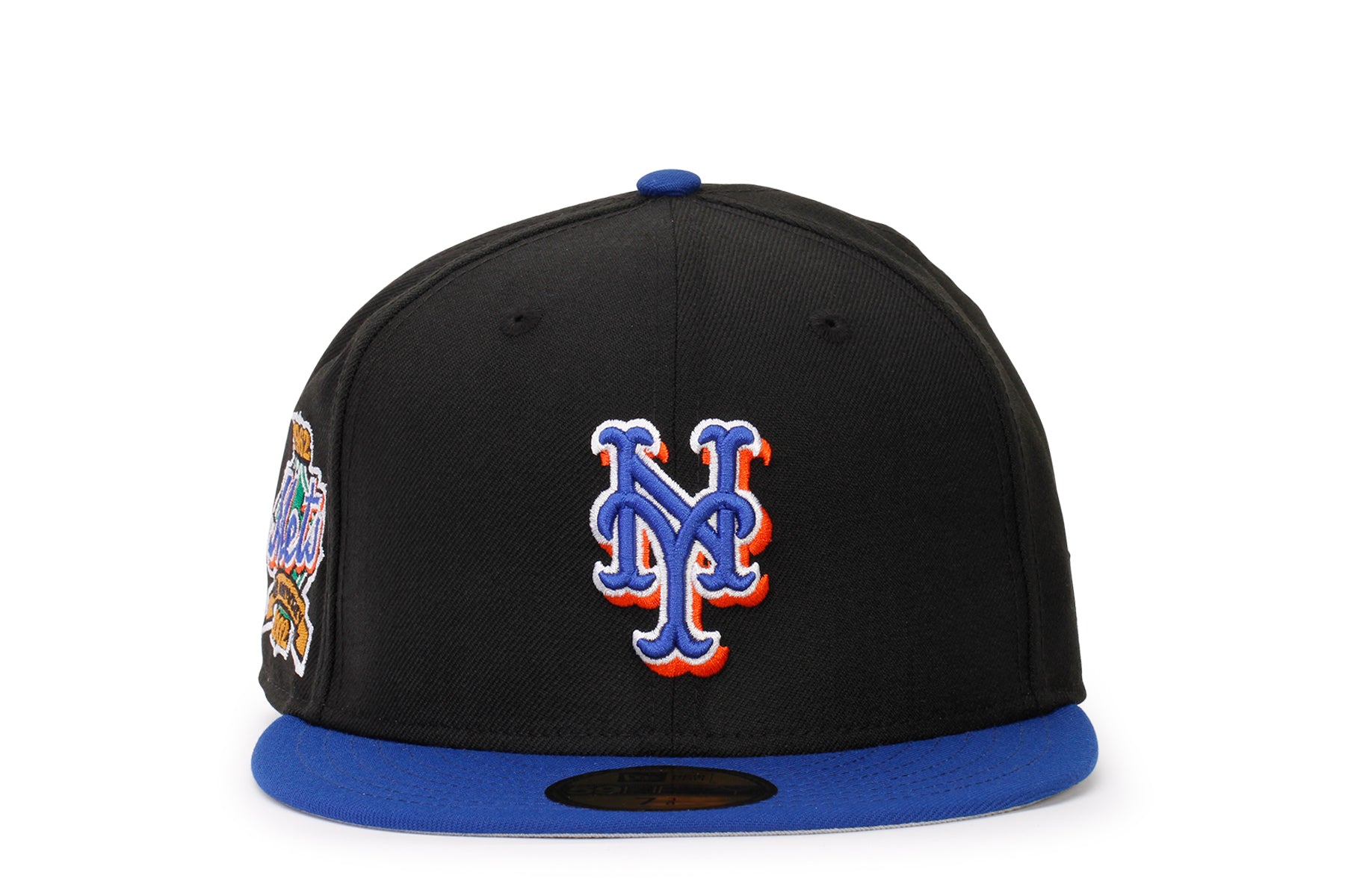 New Era 59FIFTY Fitted New York Mets 40th Anniversary Side Patch 8 / Black Royal / Grey