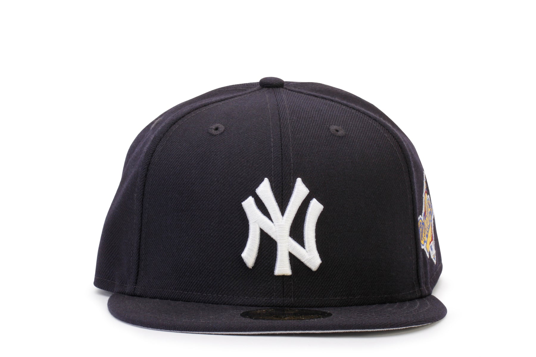 New Era New York Yankees Mens Navy Blue 1996 World Series Side Patch  59FIFTY Fitted Hat