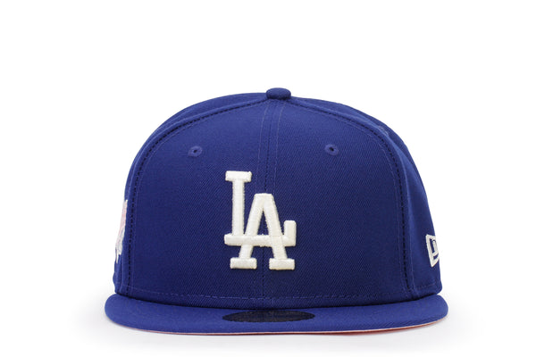 New Era Los Angeles Dodgers Pop Sweat 59FIFTY Fitted Hat 5950 Pink