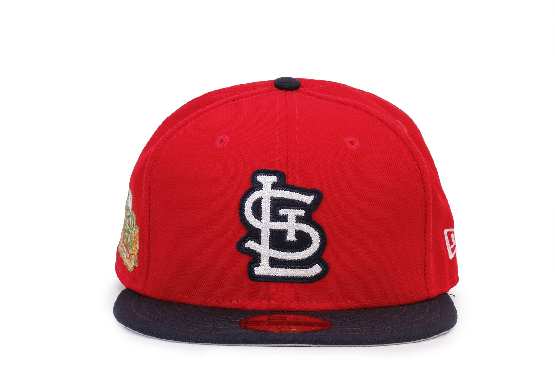 St. Louis Cardinals New Era Sidepatch 59FIFTY Fitted Hat - Black