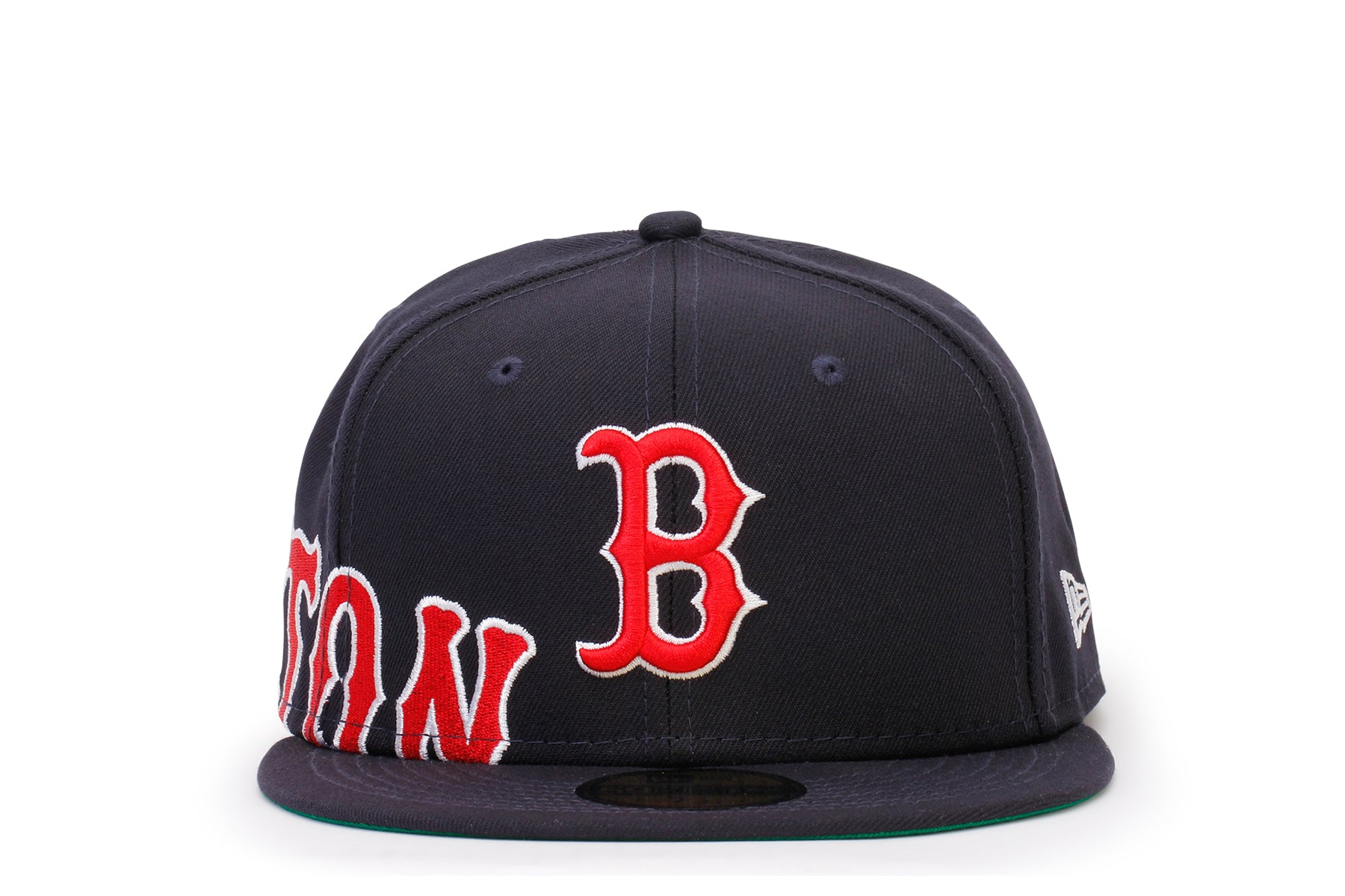 New Era Sidesplit Boston Red Sox 59FIFTY Fitted Navy Hat 7 / Navy Blue