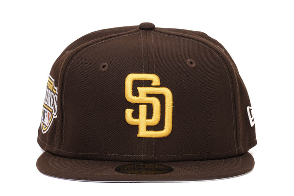 5950 Patch San Diego Padres 59Fifty Fitted Hat | MJ Footwear