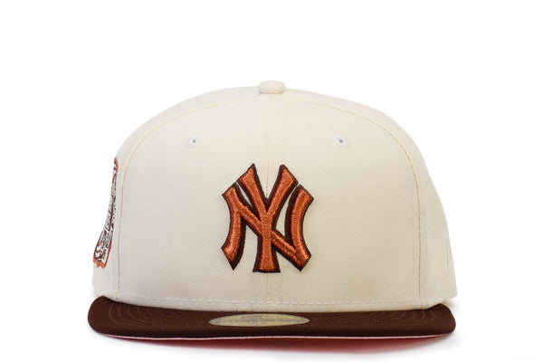 NEW ERA EXCLUSIVE 59FIFTY BROWN NEW YORK YANKEES W/ 2000 SUBWAY