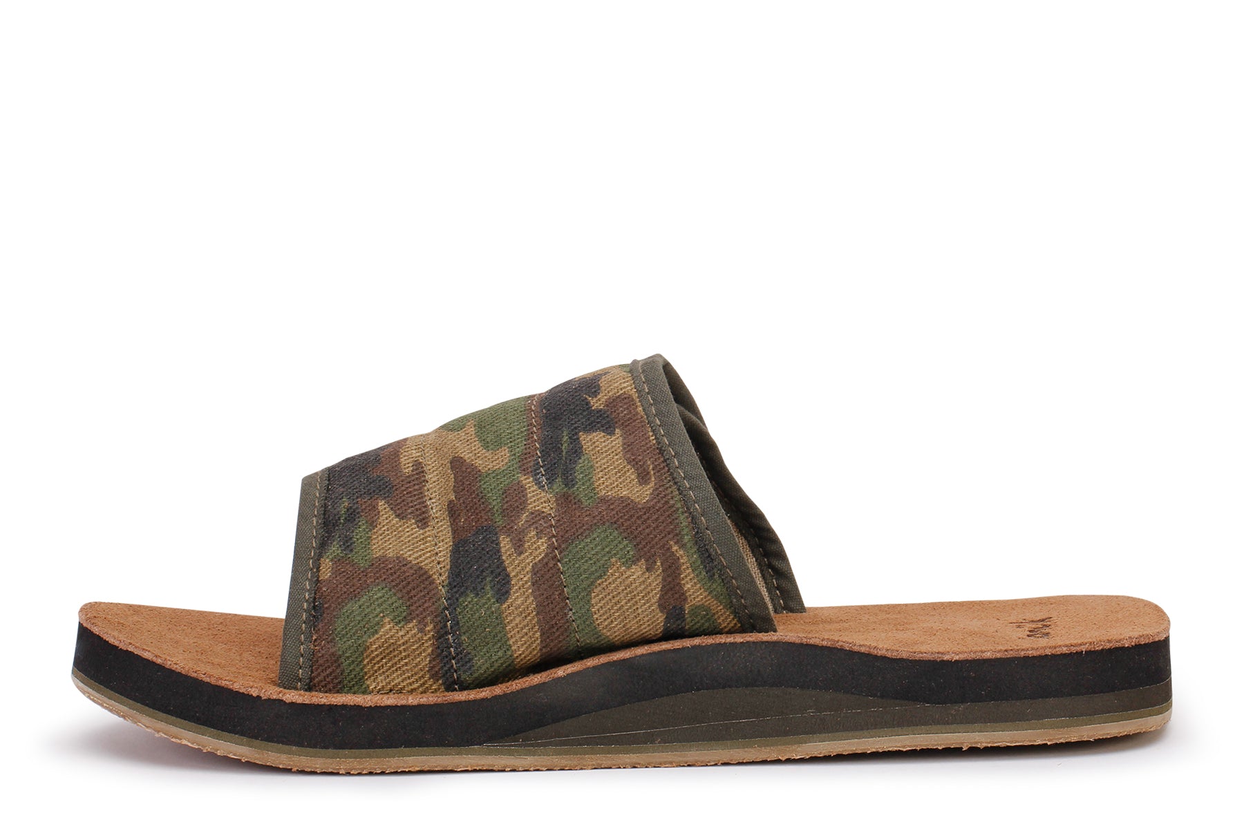 Sanuk Men's Bixby Hemp Slide Sandal, Woodland Camo, Numeric_7 : :  Clothing, Shoes & Accessories