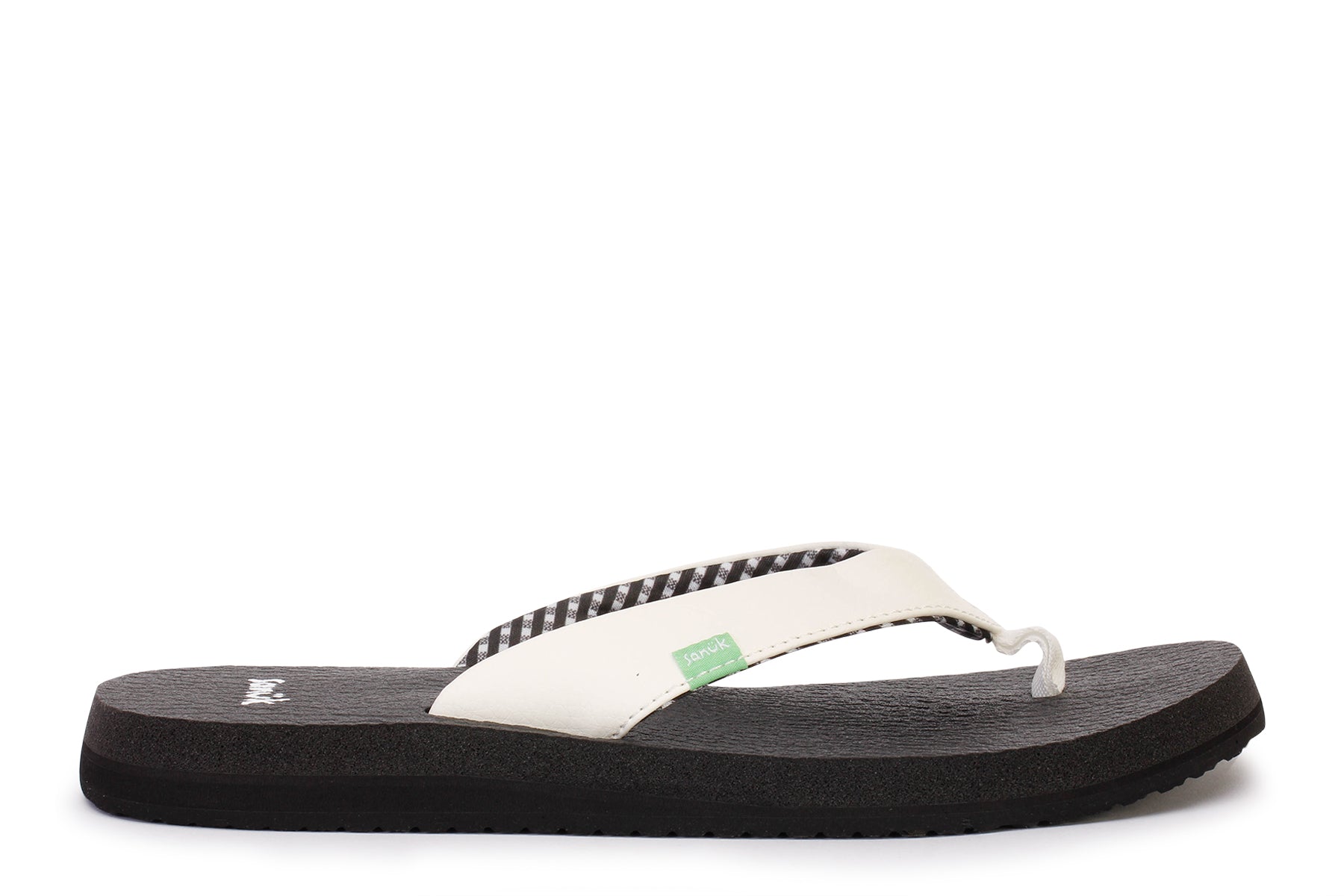 Sanuk Yoga Mat Flip Flop White Sandals  White sandals, Sanuk womens, Sanuk  shoes